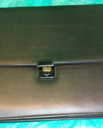 Borsa da ufficio nera multitasca