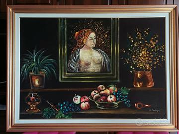 Quadro in velluto