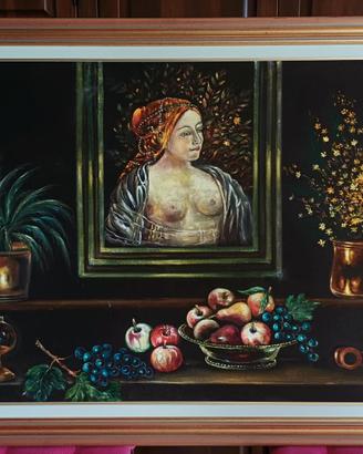 Quadro in velluto