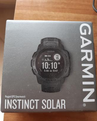 Smartwatch Garmin Instinct Solar Grafite