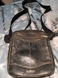 tavecchi marsupio tracolla pelle nera italia 