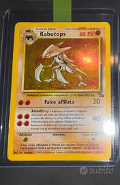 Carta pokemon Kabutops fossil 9/62