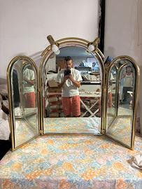 Specchiera 3 specchi originale stile Regency