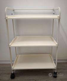 carrello estetista+ lettino