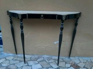 Mensola + sedia in legno