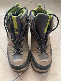 Scarponi trekking scarponcini alti unisex num. 38