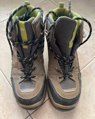 Scarponi trekking scarponcini alti unisex num. 38