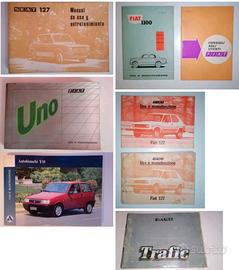 Libretto uso e manutenzione Fiat 1100 Seat 127 Y10
