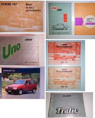 Libretto uso e manutenzione Fiat 1100 Seat 127 Y10