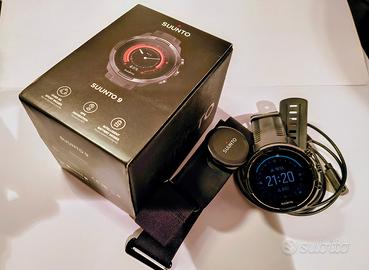 SUUNTO 9 Baro Black + Fascia cardio