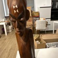 Coppia Mezzobusto arte africana