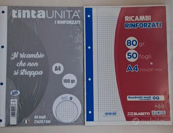 Ricambi per quaderni 