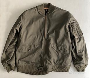 Giubbino  Militare in cotone imbottito - Verde