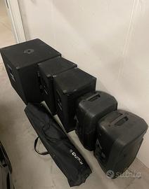 Sistema casse audio completo