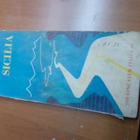 Cartina sicilia t.c.i. 1963