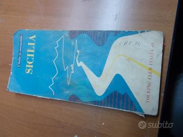 Cartina sicilia t.c.i. 1963