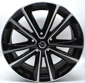 4 cerchi lega nissan qashqai juke r17 lt721