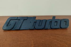 Renault 5 GT Turbo R5 logo stemma originale 