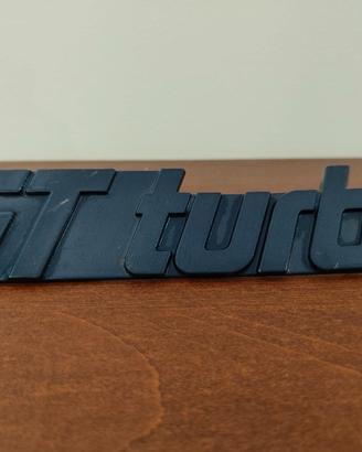 Renault 5 GT Turbo R5 logo stemma originale 
