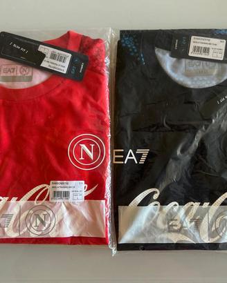 maglie sportiva Napoli EA7 Coca cola