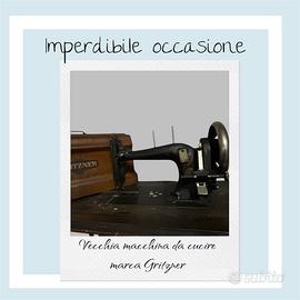 Macchina da cucire grizner