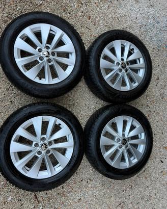 Cerchi in lega orginali 16” Skoda Kamiq