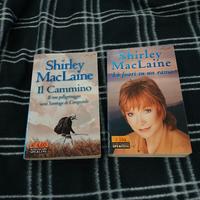 set 2 libri Shirley MacLaine