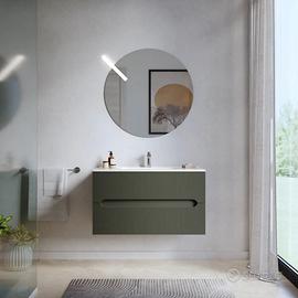 Mobile Bagno Tayga verde 90 cm