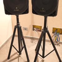 Casse amplificate behringer modello eurolive b212A