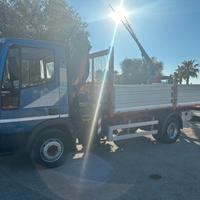EUROCARGO 100E18 gru e ribaltabile, ACCETTO PERM