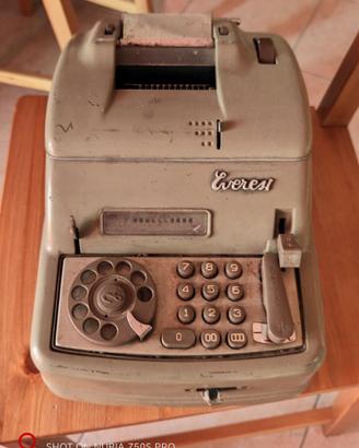 Calcolatrice Vintage Everest 1955