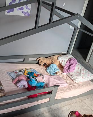 letto Montessori casetta