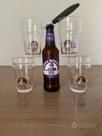 Bicchieri da birra Moretti