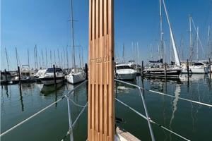 Passerella in Larice per barca