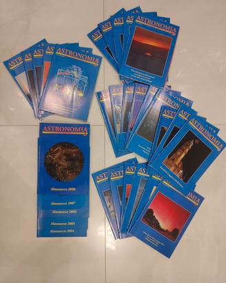 lotto riviste astronomia dal 2004 al 2008