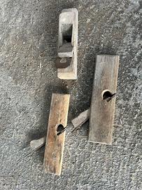 Antiquariato, vintage. Pialla in legno.