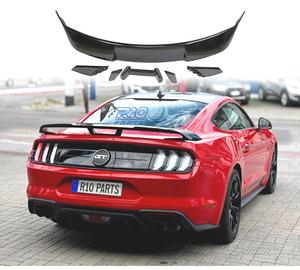 SPOILER ALETTONE FORD MUSTANG 15-23 LOOK GT500 NER