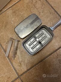 Contenitore e sterilizzatore siringhe vintage