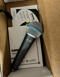 Shure Beta 58A Microfono Dinamico Professionale