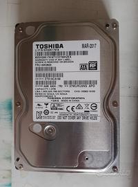 HDD Toshiba da 3,5/ 1Tetabyte/ sata