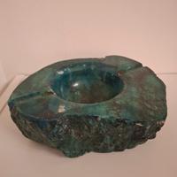 Posacenere in Malachite Verde