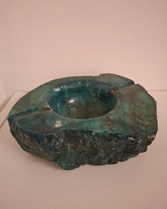 Posacenere in Malachite Verde