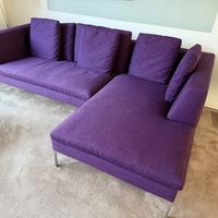 B&B Italia divano Charles cotone VIOLA ADA Cat.A
