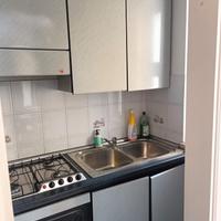 Cucina colore grigio/nera