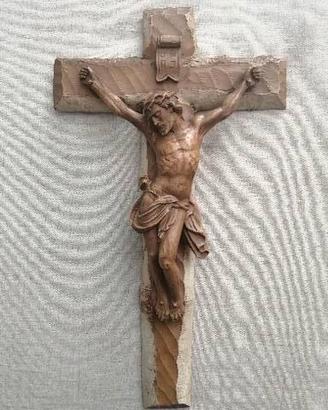 Crocifisso scultura handmade