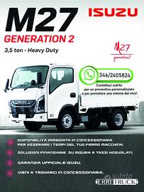 Isuzu M27 3.0 TDI 150CV Cabinato PASSO E 2.475mm