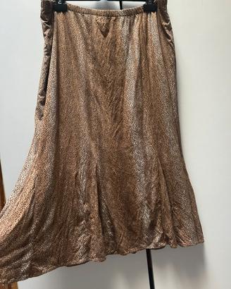 Gonna vintage donna leopardato