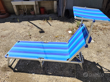 Lettino da campeggio