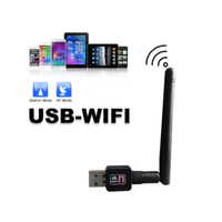 ANTENNA WIRELESS WIFI 802.11N ADATTATORE USB AMPLI