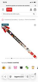 Penna legami Halloween mantello nero